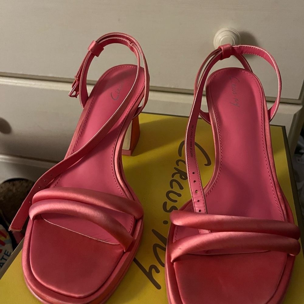 Circus Punk Pink Heels 7.5
